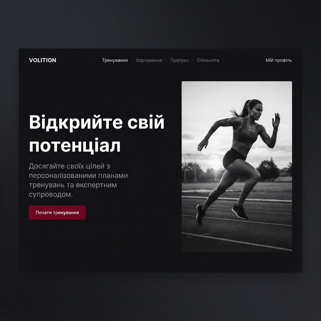 Скріншот сайту Lumen
